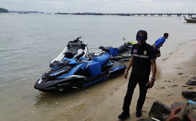 ภูเก็ตตรวจตราต่อเนื่อง พบเรือเจ็ตสกีให้บริการผิดกฎหมาย 11 ลำ ปรับลำละ 1 หมื่น