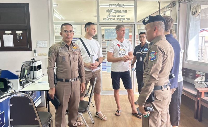 พ่อนักแสดงสาวรัสเซียถูกคลื่นซัดตกโขดหินขณะเล่นโยคะเข้าพบตำรวจ
