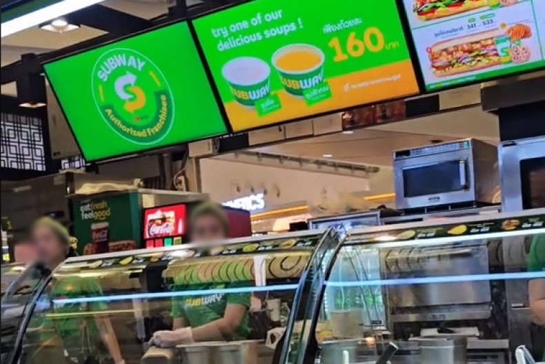 ทภก.แจงกรณี Subway โถงพักคอยขาออก ขายอาหารและเครื่องดื่มสูงกว่าปกติ