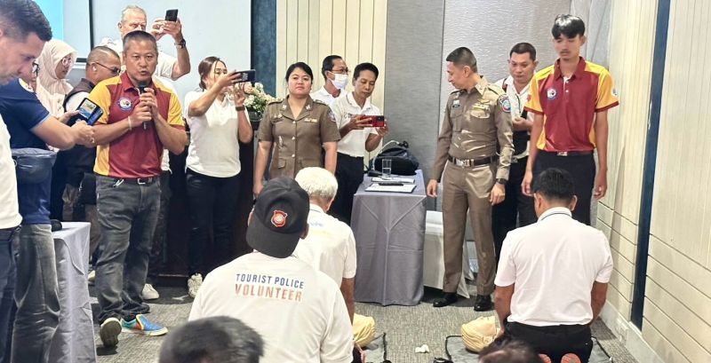 ภูเก็ตเปิดอบรมอาสาสมัครทั้งไทยต่างชาติ เสริมตราทัพตำรวจท่องเที่ยว 