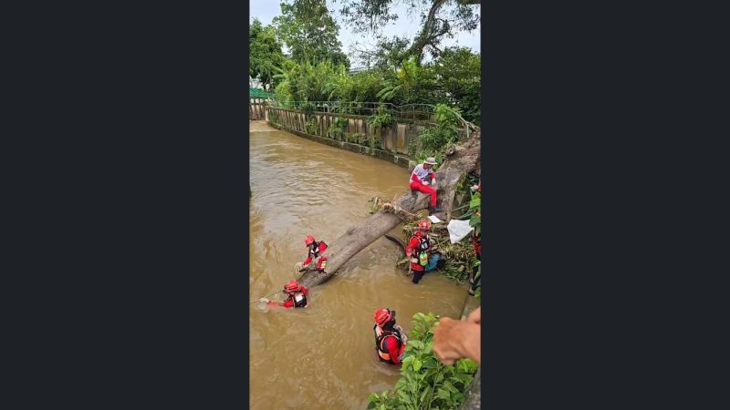 พบแล้วร่างคุณยายวัย 72 ปี พลัดตกคลองบางใหญ่