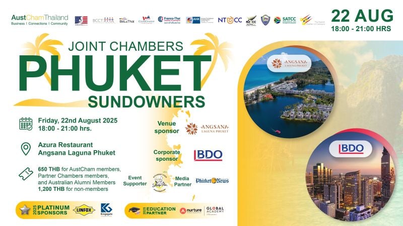 AustCham Joint Chambers Phuket Sundowners