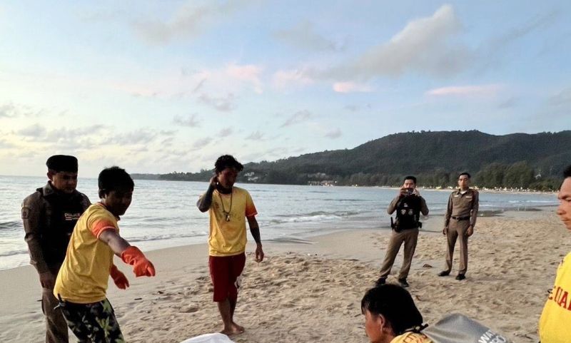 พบศพหญิงต่างชาตินิรนามจมน้ำดับที่หาดกมลา