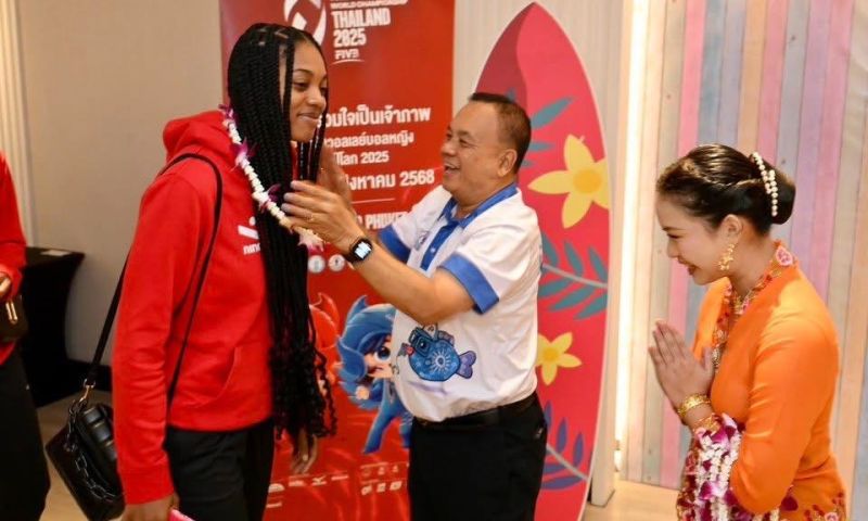 ภูเก็ตต้อนรับคณะผู้เข้าร่วมการแข่งขันวอลเลย์บอลหญิงชิงแชมป์โลก 2025