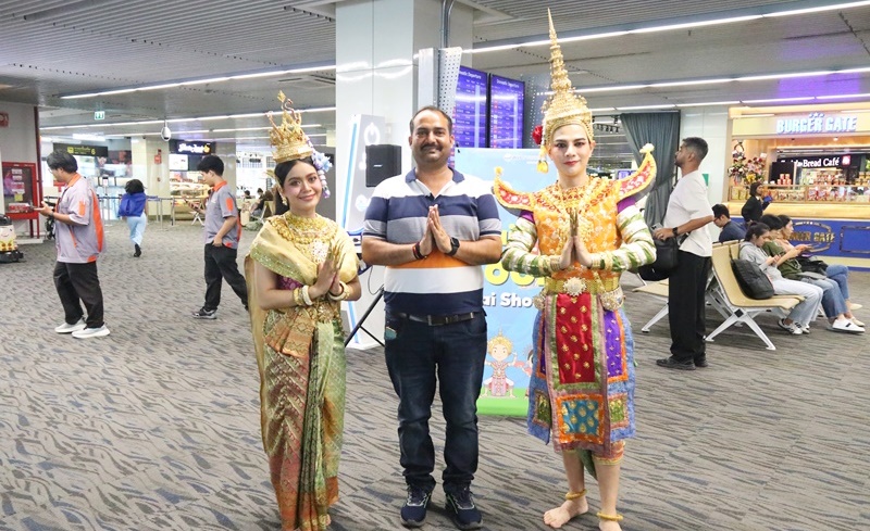 ทภก.จัดรำมโนราห์และรำกฤดาภินิหาร สร้างบรรยากาศภายในอาคารผู้โดยสาร