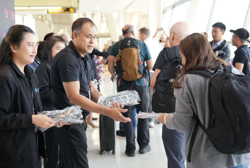 ทภก.ต้อนรับเที่ยวบินปฐมฤกษ์เส้นทางปารีส–ภูเก็ต 