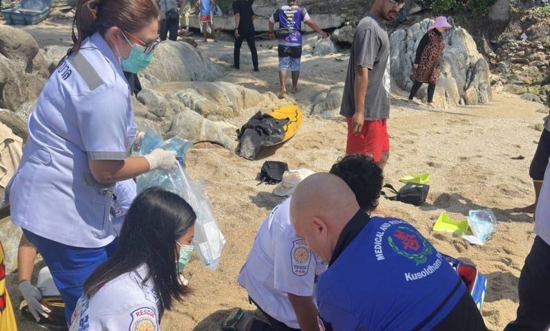 ชายรัสเซียวัย 69 ว่ายน้ำตอนเช้าจมดับที่หาดกะหลิม